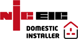 Earth Electrical is a NICEIC certified domestic electrical installer